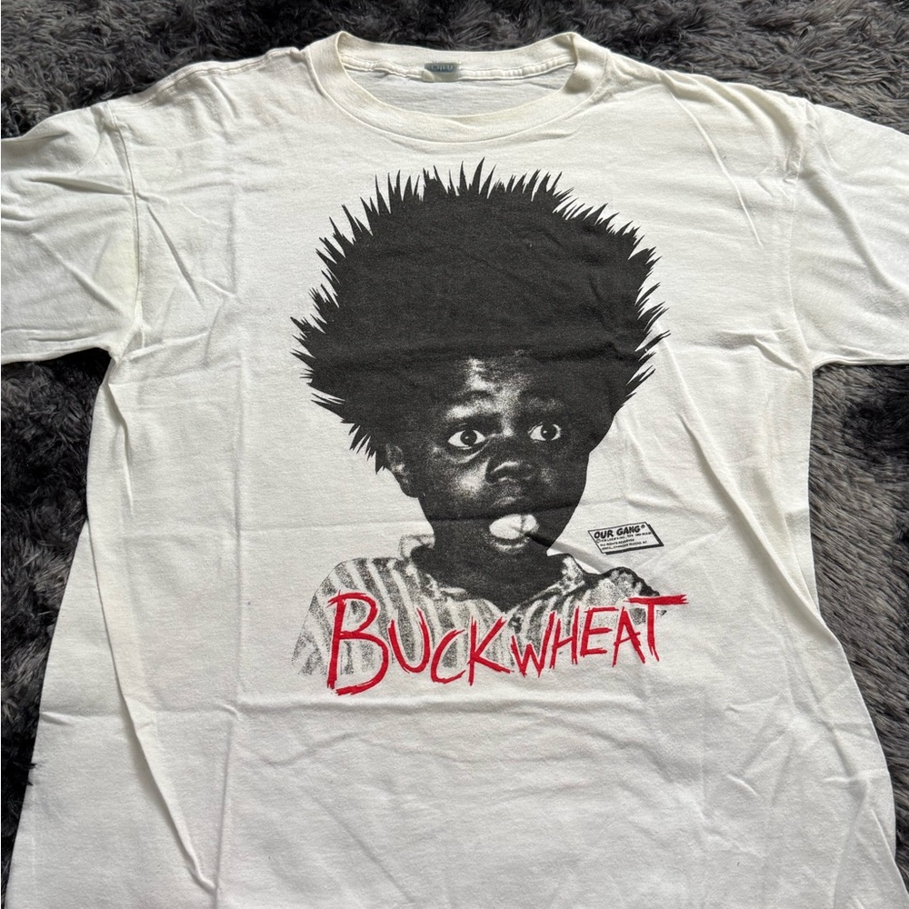 Rare! Vintage 80's Buckwheat Our Gang The Little Rascals Changes T Shirt Size XL